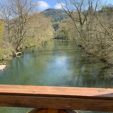 La Casa Azul, Un Oasis De Calma, Vistas Impresionantes Con Piscina, Saltador, Barbacoa Y Acceso Al Rio Ason Ramales de la Victoria
