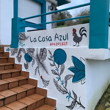 Сasa de vacaciones La Casa Azul, Un Oasis De Calma, Vistas Impresionantes Con Piscina, Saltador, Barbacoa Y Acceso Al Rio Ason