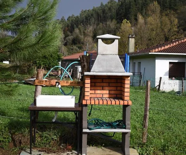 La Casa Azul, Un Oasis De Calma, Vistas Impresionantes Con Piscina, Saltador, Barbacoa Y Acceso Al Rio Ason *