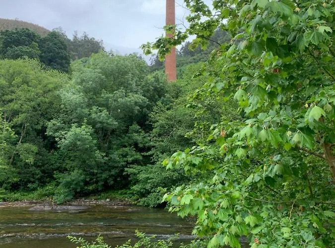La Casa Azul, Un Oasis De Calma, Vistas Impresionantes Con Piscina, Saltador, Barbacoa Y Acceso Al Rio Ason Holiday home *