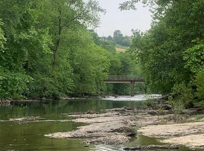 La Casa Azul, Un Oasis De Calma, Vistas Impresionantes Con Piscina, Saltador, Barbacoa Y Acceso Al Rio Ason Holiday home