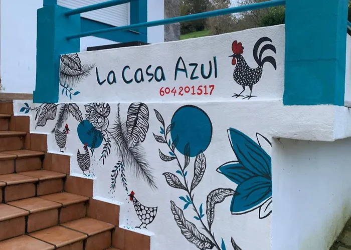 Holiday home La Casa Azul, Un Oasis De Calma, Vistas Impresionantes Con Piscina, Saltador, Barbacoa Y Acceso Al Rio Ason